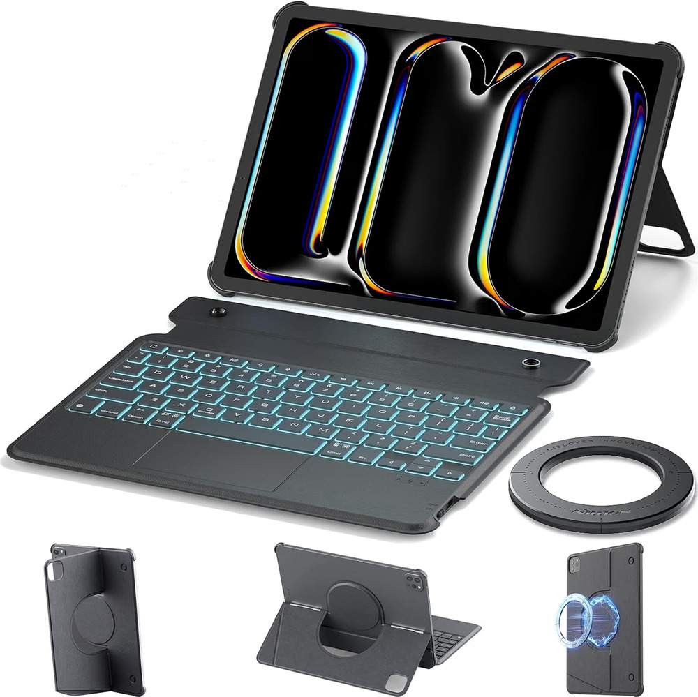 iPad Air/Pro 13 Inch Case with Detachable Keyboard